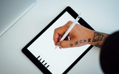 Writing on a tablet